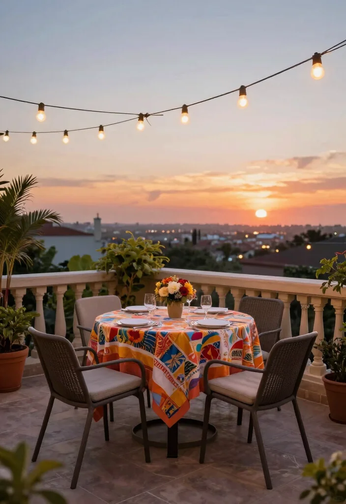 18 Large Balcony Decor Ideas That Transform Your Space - 3. Outdoor Dining Space 1