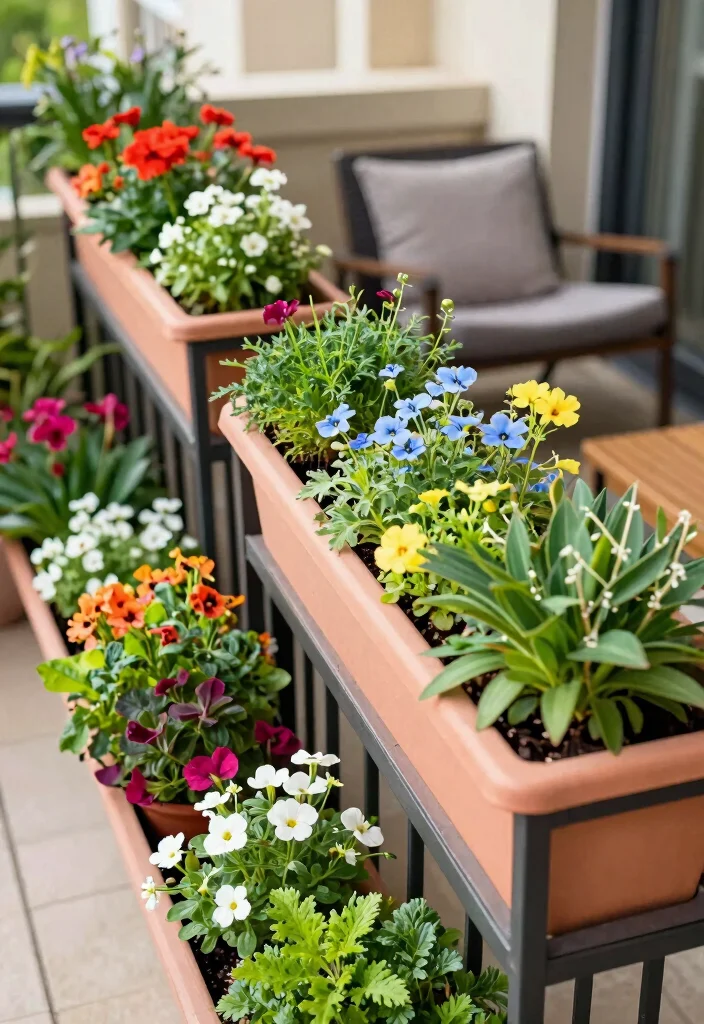 18 Large Balcony Decor Ideas That Transform Your Space - 5. Planter Boxes 1
